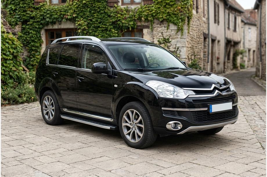 Citroen C-Crosser 2007–2013 Fullmond side steps (2 stuks, aluminium) Image