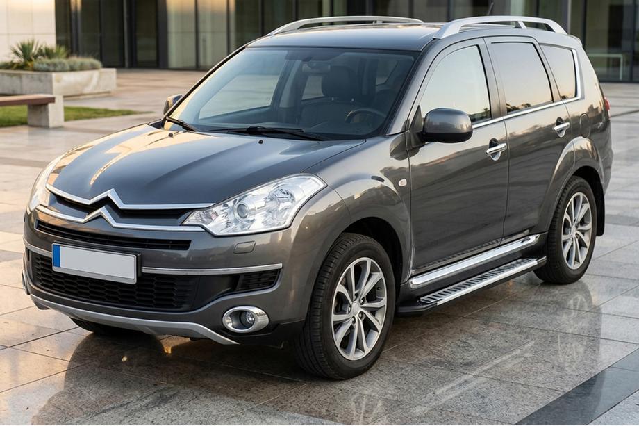 Citroen C-Crosser 2007–2013 Side steps Line (2 stuks, aluminium) Image
