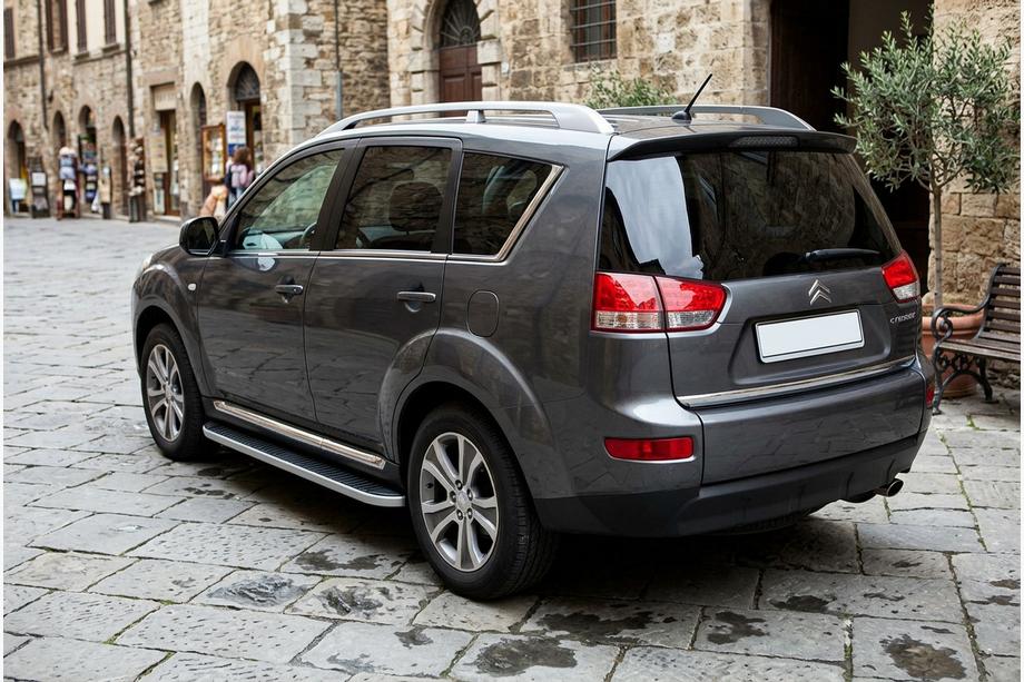Citroen C-Crosser 2007–2013 Tayga side steps (2 stuks, aluminium) Image
