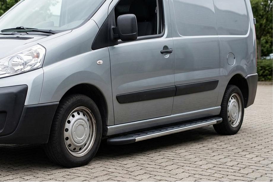 Fiat Scudo 2007–2015 Duru side steps (2 stuks, aluminium) Image