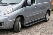 Fiat Scudo 2007–2015 Bosphorus Black side steps (2 st., aluminium) foto 1