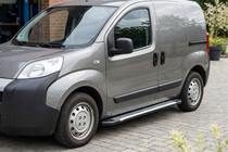 Citroen Nemo 2007–2017 Line side steps (set van 2, aluminium) foto 1