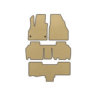 EVA automatten (3 rijen, 5-deurs/7-zits, beige) Renault Kangoo 2008–2020