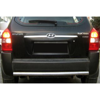 Achterbeschermbeugel AK002 (RVS) Hyundai Tucson JM 2004– foto 3