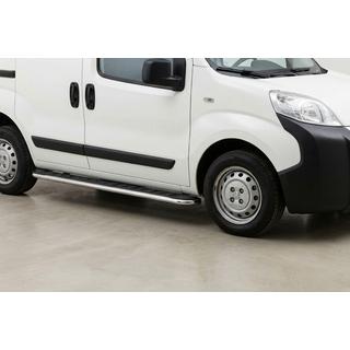 Maydos V1 zijtreden (set 2 stuks, aluminium + RVS) Peugeot Bipper 2008–2017 foto 1