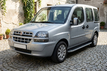 Fiat Doblo I 2005–2010 Tayga side steps (2 stuks, aluminium) foto 1