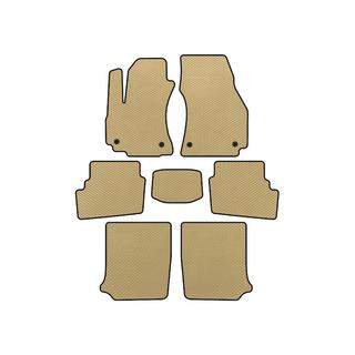 EVA automatten (3 rijen, 2003-2005, 7-zits, Beige) Opel Zafira A 1998–2005