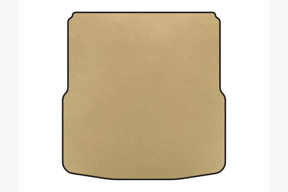 Skoda Superb 2009–2015 Kofferbakmat (dubbele laadvloer, SW, beige) Image