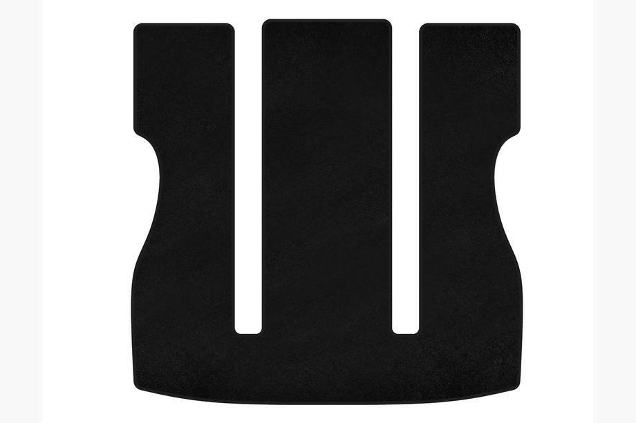 Ssang Yong Rodius Premium stoffen kofferbakmat 2004-2008 (Zwart) Image