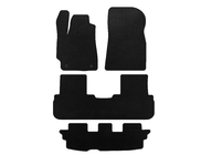 Toyota Highlander 2008–2013 EVA-automatten (3 rijen, zwart) foto 1