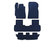 Toyota Highlander 2008–2013 EVA automatten (3 rijen, blauw) foto 1