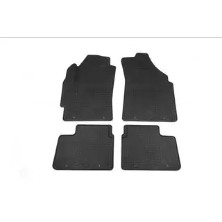 Rubberen vloermattenset (4 stuks, Polytep) foto 1