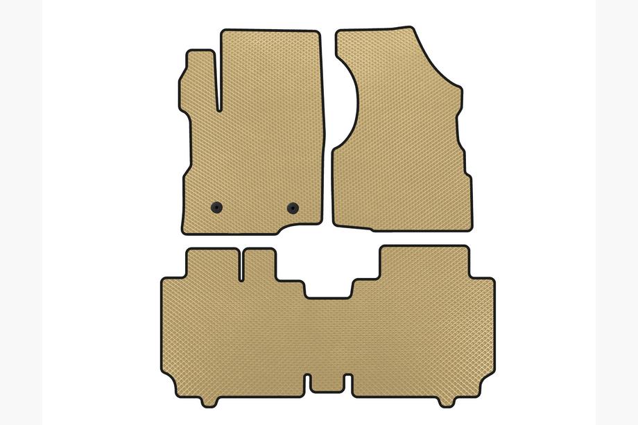 Chevrolet Equinox 2009–2016 EVA vloermatten (2015-2017, beige) Image