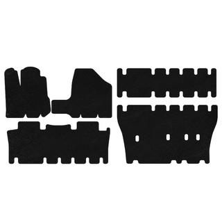 Premium textiele automatten (3 rijen, zwart) foto 1