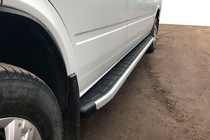 Mercedes Sprinter W901/902/903/904/905 1995–2006 Fullmond zijstappen (2 st., aluminium) foto 1