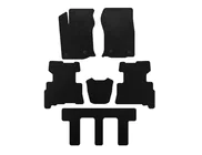 Toyota 4Runner 2009–2024 EVA automatten (3 rijen, 2014-2024, 7-zits, zwart) foto 1
