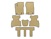 Toyota 4Runner 2009–2024 EVA automatten (3 rijen, 2014-2024, 7-zits, Beige) foto 1