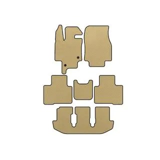 EVA automatten (3 rijen, 7-zits, beige)