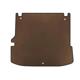EVA V2 kofferbakmat (met subwoofer, 7-zits, bruin)
