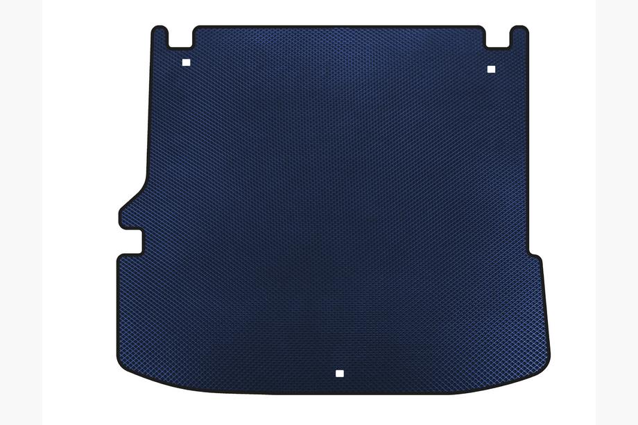 Toyota Highlander 2019– EVA V2 kofferbakmat (met subwoofer, 7-zits, blauw) Foto 1