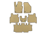 Volkswagen Touran 2003–2010 EVA automatten (3 rijen, 2006-2010, 7-zits, beige) foto 1