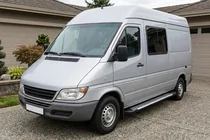 Mercedes Sprinter W901/902/903/904/905 1995–2006 Side steps Line (2 stuks, aluminium) foto 1