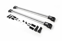 Citroen Berlingo/Multispace 2018– Dakdragers (dwarsbalken) voor geïntegreerde dakrails Wingbar V2 (2 stuks) Grijs foto 10