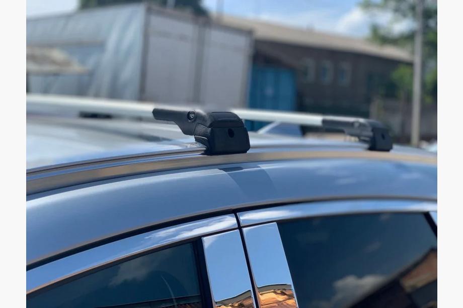 Citroen Berlingo/Multispace 2018– Dakdragers (dwarsbalken) voor geïntegreerde dakrails Wingbar V2 (2 stuks) Grijs Image