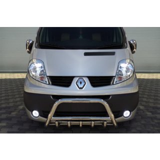 Bullbar WT003-4 (RVS) Opel Vivaro 2001–2015 foto 3