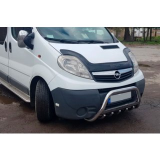 Bullbar WT003-4 (RVS) Opel Vivaro 2001–2015 foto 1