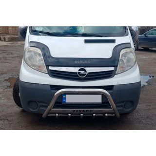 Bullbar WT003-4 (RVS) Opel Vivaro 2001–2015 foto 2
