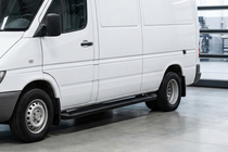 Volkswagen LT 1995–2006 Allmond Black zijtreden (2 st., aluminium) foto 1