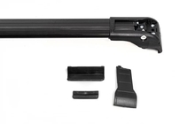 Peugeot Partner/Rifter 2019– Dakdragers (dwarsbalken) voor geïntegreerde dakrails Wingbar V2 (2 stuks) Grijs foto 15
