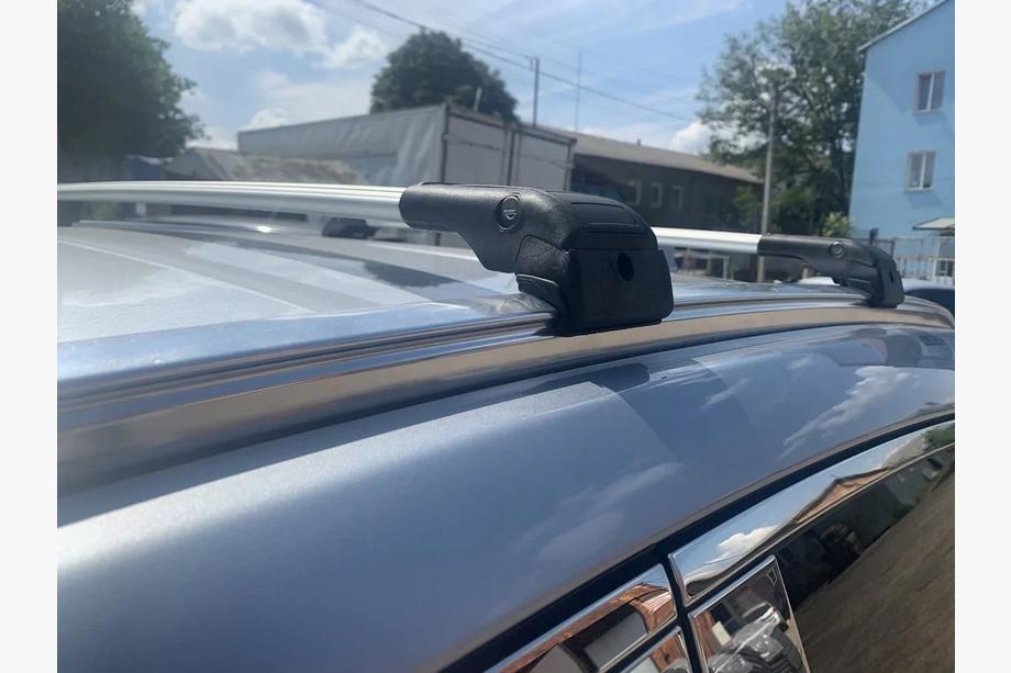 Peugeot Partner/Rifter 2019– Dakdragers (dwarsbalken) voor geïntegreerde dakrails Wingbar V2 (2 stuks) Zwart Foto 4