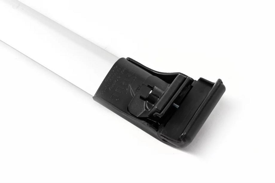 Peugeot Partner/Rifter 2019– Dakdragers (dwarsbalken) voor geïntegreerde dakrails Wingbar V2 (2 stuks) Zwart Foto 9