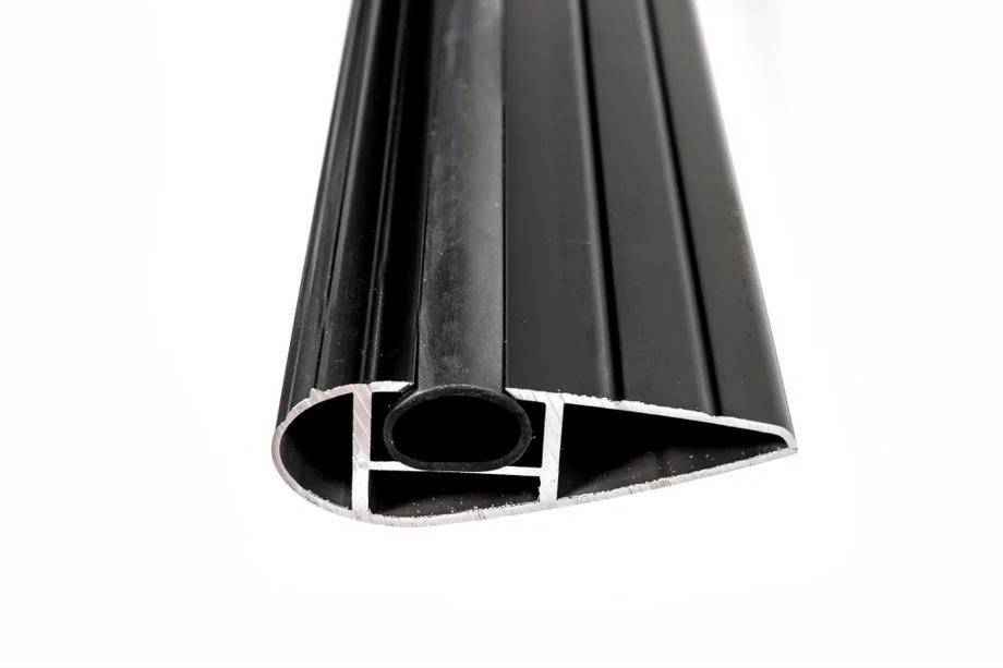 Peugeot Partner/Rifter 2019– Dakdragers (dwarsbalken) voor geïntegreerde dakrails Wingbar V2 (2 stuks) Zwart Foto 14