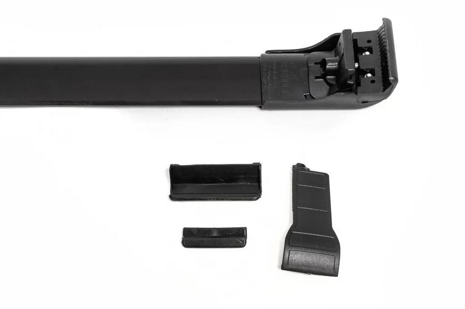 Peugeot Partner/Rifter 2019– Dakdragers (dwarsbalken) voor geïntegreerde dakrails Wingbar V2 (2 stuks) Zwart Foto 16
