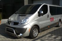 Renault Trafic 2001–2015 Bullbar WT003-4 (RVS) foto 3