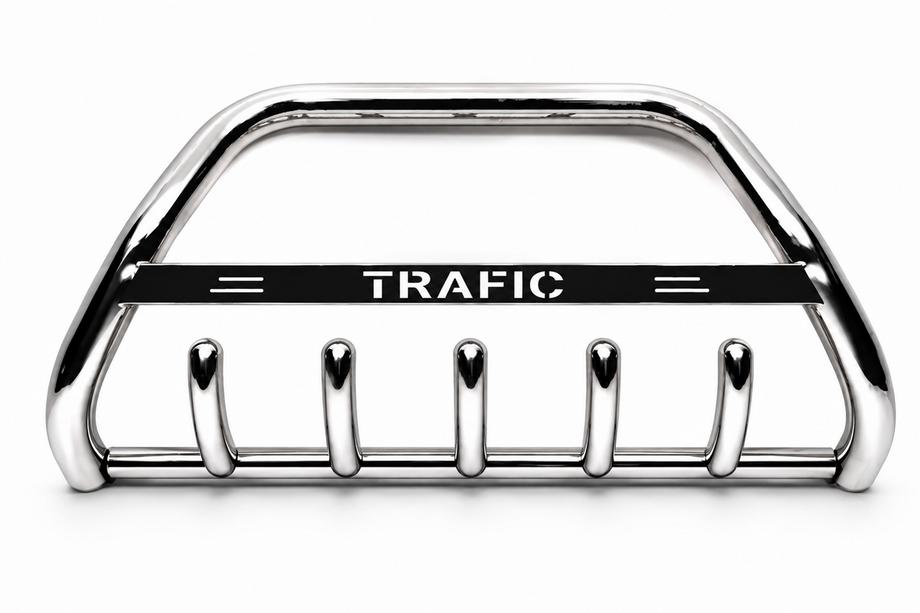 Renault Trafic 2001–2015 Bullbar WT003-4 (RVS) Zonder opschrift Foto 7