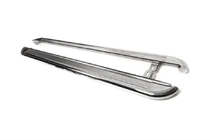 Audi Q5 2017–2025 Premium zijsteps (2 stuks, RVS) Ø60 mm foto 2
