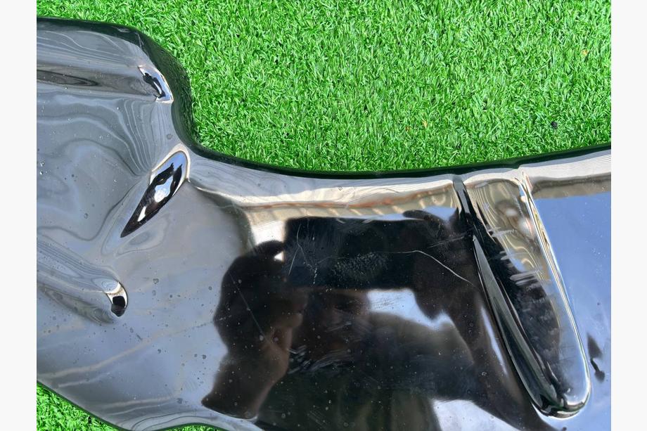 Volkswagen Golf 7/E-Golf 2012–2020 Afgeprijsd: Frontlip spoiler DPT V-4 (voor R / R-Line HB, 2017-2019, hoogglans zwart) Foto 5