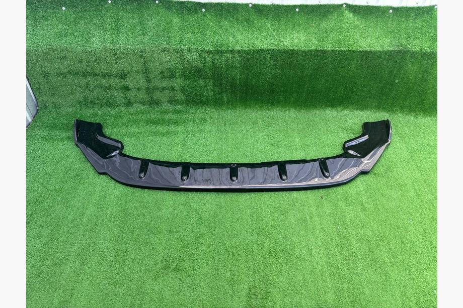 Volkswagen Golf 7/E-Golf 2012–2020 Afgeprijsd: Frontlip spoiler DPT V-4 (voor R / R-Line HB, 2017-2019, hoogglans zwart) Foto 2