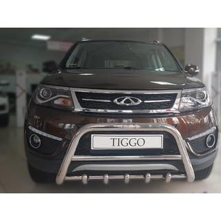 Bullbar WT003 (RVS) Chery Tiggo 5 2013– foto 1