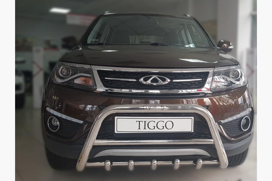 Chery Tiggo 5 2013– Bullbar WT003 (RVS) Image