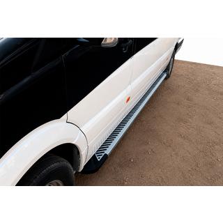 Line side steps (set van 2, aluminium) foto 1