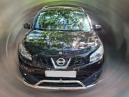 Nissan Qashqai 2010–2014 Voorbescherming (RVS) foto 1
