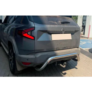 Achterbeschermbeugel AK007 (RVS) Dacia Duster 2024– foto 1