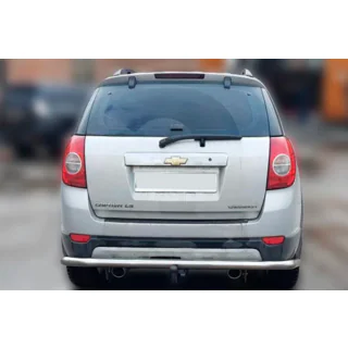 Achterbeschermbeugel AK005 (RVS) Chevrolet Captiva 2006–2019 foto 2