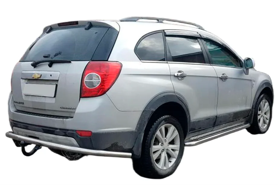 Chevrolet Captiva 2006–2019 Achterbeschermbeugel AK005 (RVS) Image