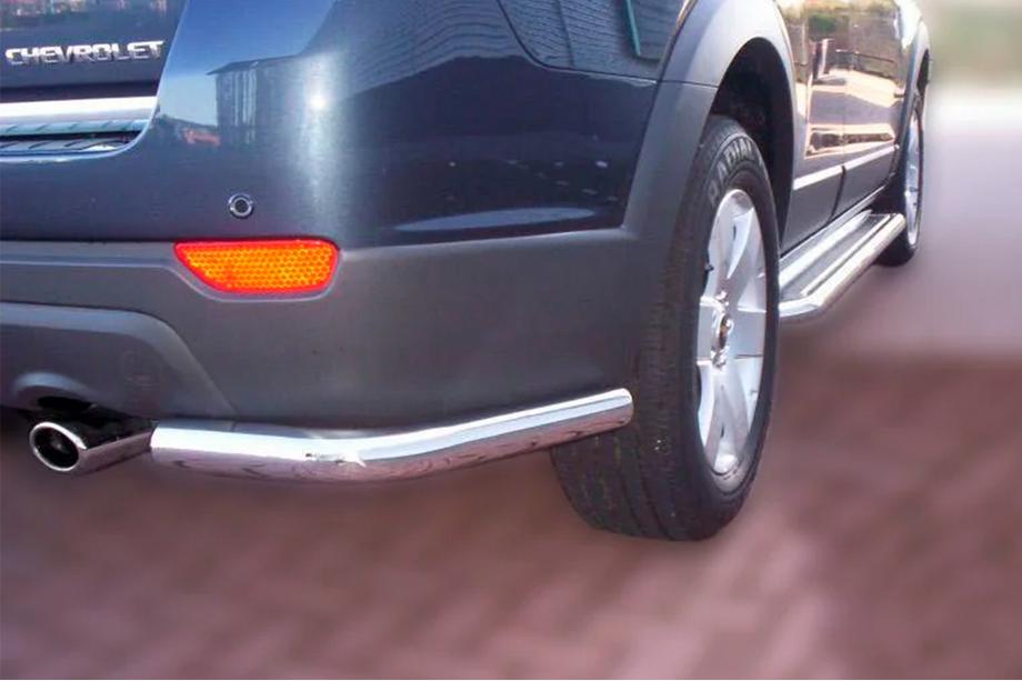 Chevrolet Captiva 2006–2019 Achterhoeken AK003 (2 st., RVS) Image